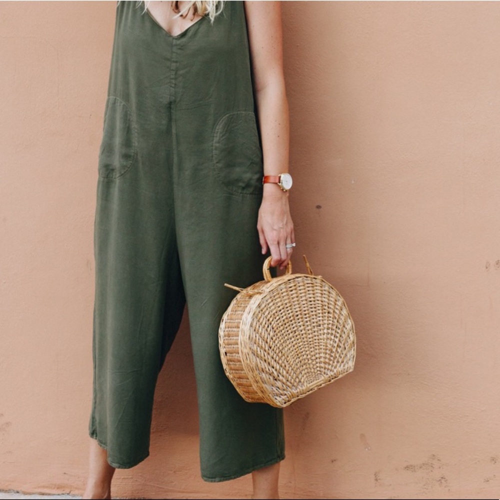 Vintage Hat Basket (shown as a purse!)
